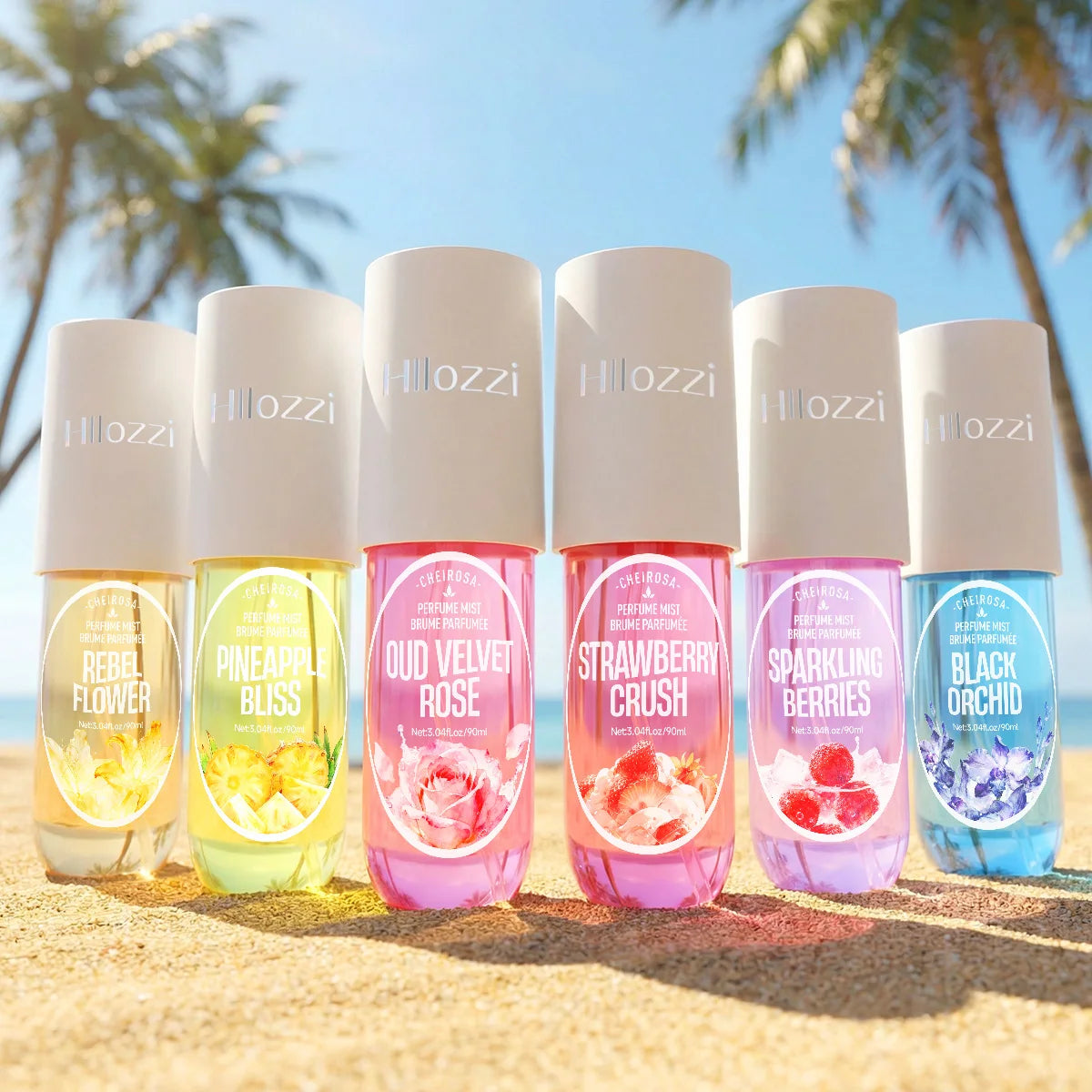 Long-Lasting Body Fragrance Spray - Variety of Scents Available
