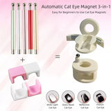 Automatic Cat Eye Nail Tool - Multi-Functional Magnet for French Manicure