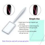 11 Pcs Nail Art Tools Set Magnetic Rods for Gel Polishing & Decoration