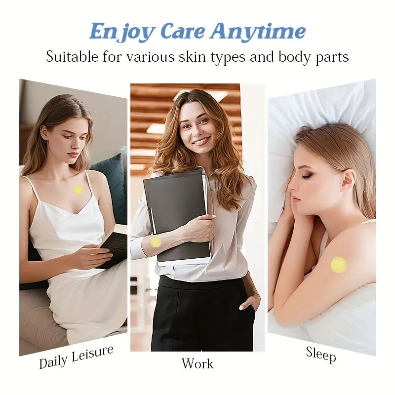 Yellow Body Care Patches for Men & Women - 30 Count Daily Comfort