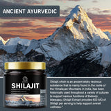 Himalaya Pure Shilajit Resin 60g - Natural Energy & Cognitive Support