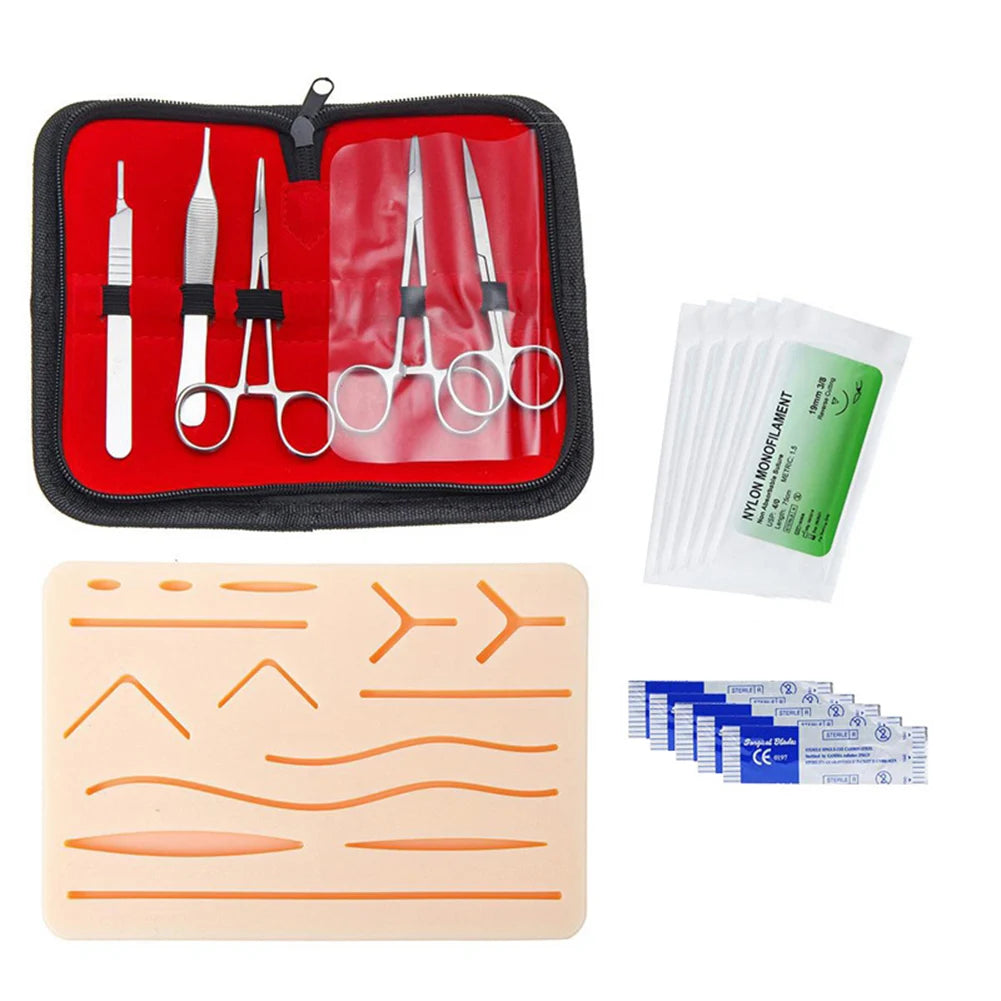 Suture Practice Kit for Medical Students - 1-4 Set Surgical Training Tools
