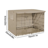 Pet Cage Cover Waterproof Oxford Dog Cat Crate Cover for Indoor Use
