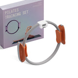 Pilates Ring Fitness Circle - Lightweight Foam Padded Handles, Toning
