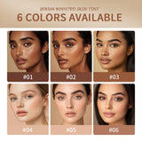 Skin Tint Balm Foundation Stick, Medium Coverage, Portable Makeup