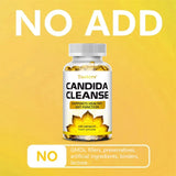 Candida Cleanse 120 Capsules for Daily Routines and Digestive Health