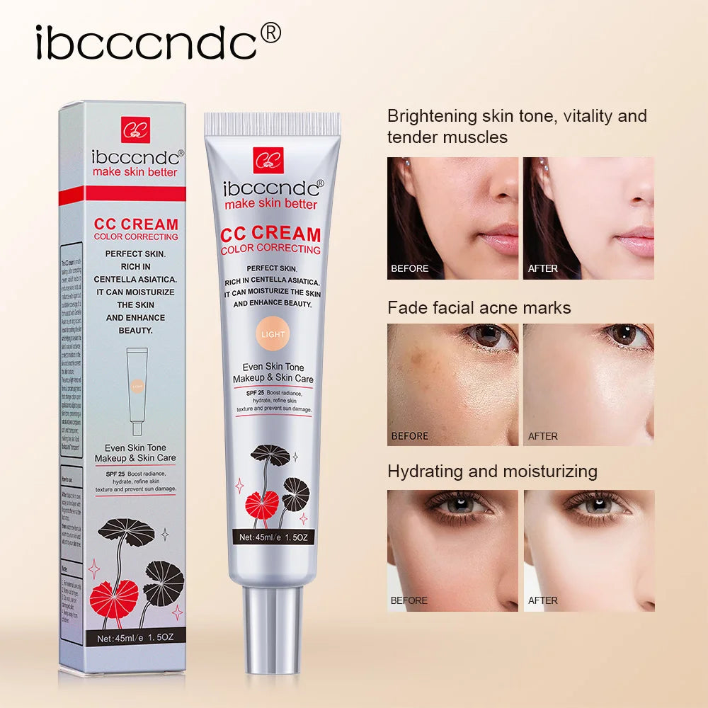 Color Correcting CC Cream 45ml with Centella Asiatica for All Skin Types