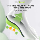 Memory Foam Height Increase Insoles for Men Women Arch Support Shoe Pads