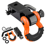 Heavy Duty Tow Hitch Receiver 2" 35,000 Lbs 16 Ton Break Strength Off-Road