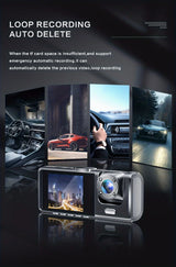1080P Dash Cam WiFi Front & Rear Camera with Night Vision for Cars
