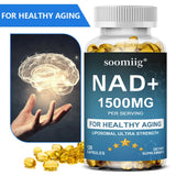 NAD 1500 Mg + Trans-Resveratrol - Energy Support & Cell Repair Supplement