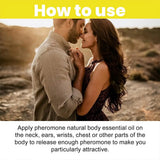 Men's Pheromone Essential Oil 10ml Long Lasting Body Essence Fragrance