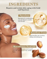 Whitening Anti-Wrinkle Face Cream with Collagen and Hyaluronic Acid, 50ml