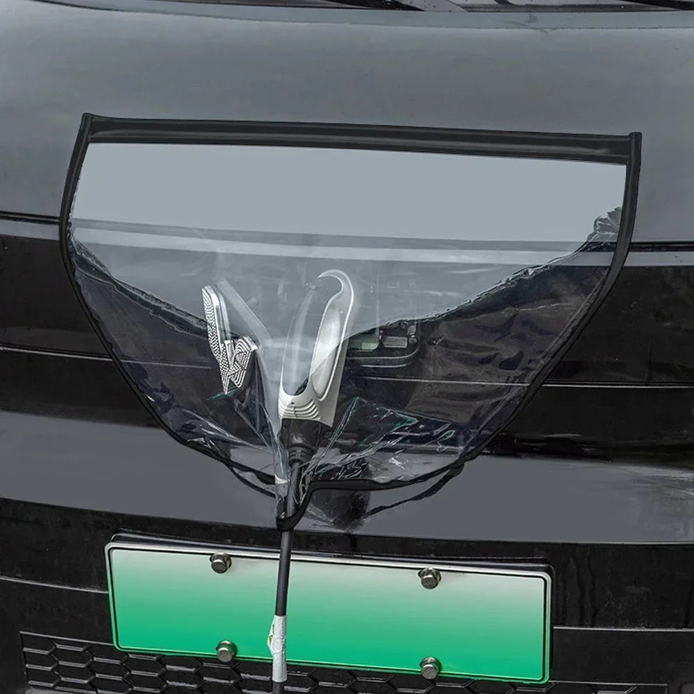 Outdoor Electric Car Charging Waterproof Cover for Snow & Rain Protection