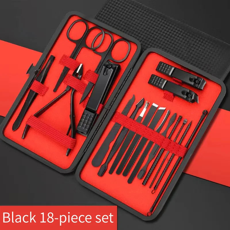 Nail Clipper Set - 5 Beauty Tools for Manicure & Pedicure Care