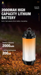 Adjustable Camping Lights Set - 5 Types - Type-C Charging - Outdoor Use