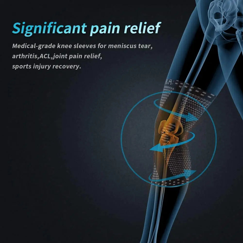 NEENCA Knee Support Brace with Side Stabilizers for Stability & Comfort
