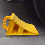 Portable Wheel Chock with Handles for RVs Trailers Trucks - 2 Pack