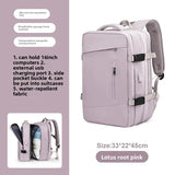 Expandable Travel Backpack for Business and Outdoor Use
