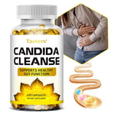 Candida Cleanse 120 Capsules for Daily Routines and Digestive Health