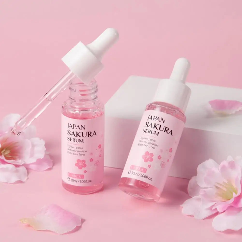 Sakura Face Fluid Essence Serum - Moisturizing Hyaluronic Acid 30ml