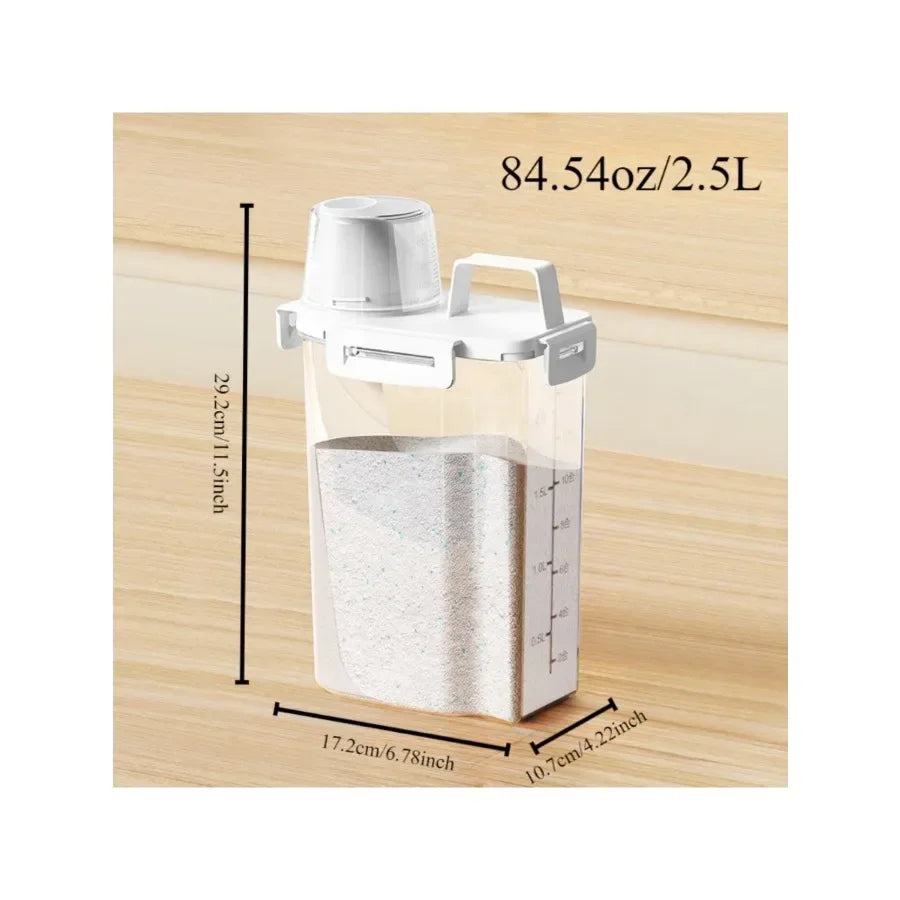 Moisture-Proof 2.5L Sealed Storage Container for Food Storage