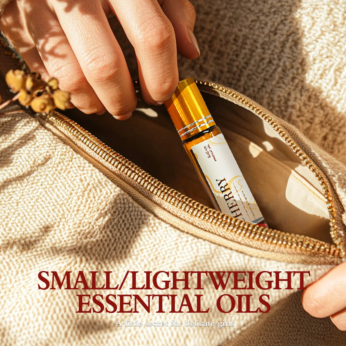 Cookie Scented Essential Oil Roll-On, 10ml - Travel-Size Aromatherapy Gift