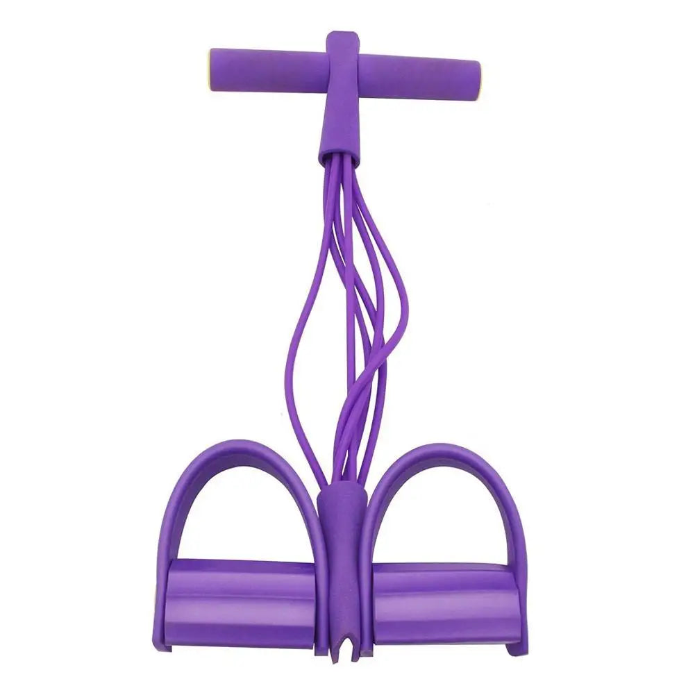 6-Tube Resistance Bands Set for Fitness, Yoga, Gym Exercises