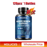 Nerve Renew Capsules with Vitamin B Complex & R-Alpha Lipoic Acid