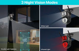 4K HD Wifi PTZ Camera 8MP Dual Lens Outdoor AI Auto Tracking Surveillance