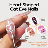 Cat Eye Nail Magnet Tool Set - 6pcs for French Tips & Gel Polish Manicure