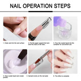 Acrylic Powder & Liquid Monomer Nail Art Kit - 3D Decoration Tools