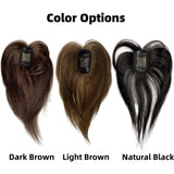 Real Human Hair Bangs Clip In Extensions Natural Fringe for Women