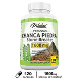 Chanca Piedra Capsules 1600mg - Non-GMO Dietary Supplement, 60 Count