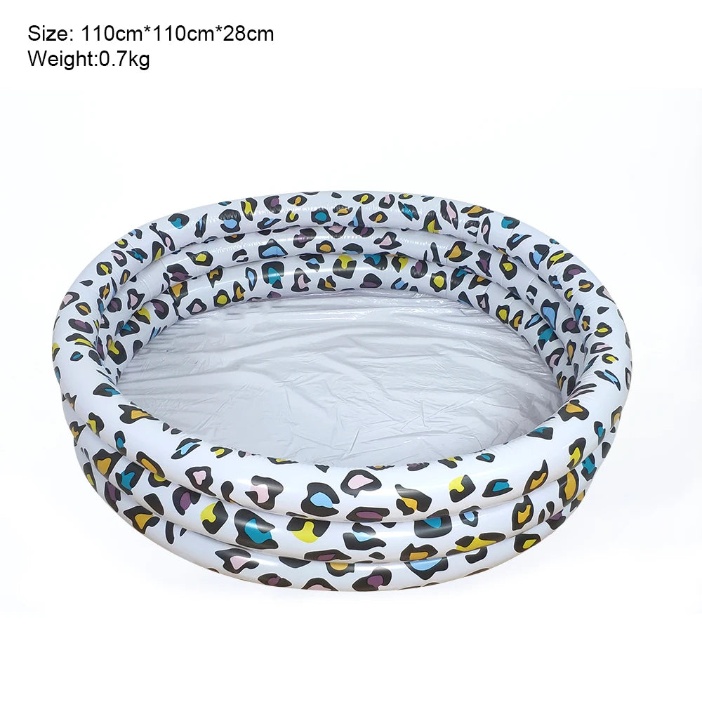 Kids Inflatable Swimming Pool Portable Foldable Water Play Bath Pool