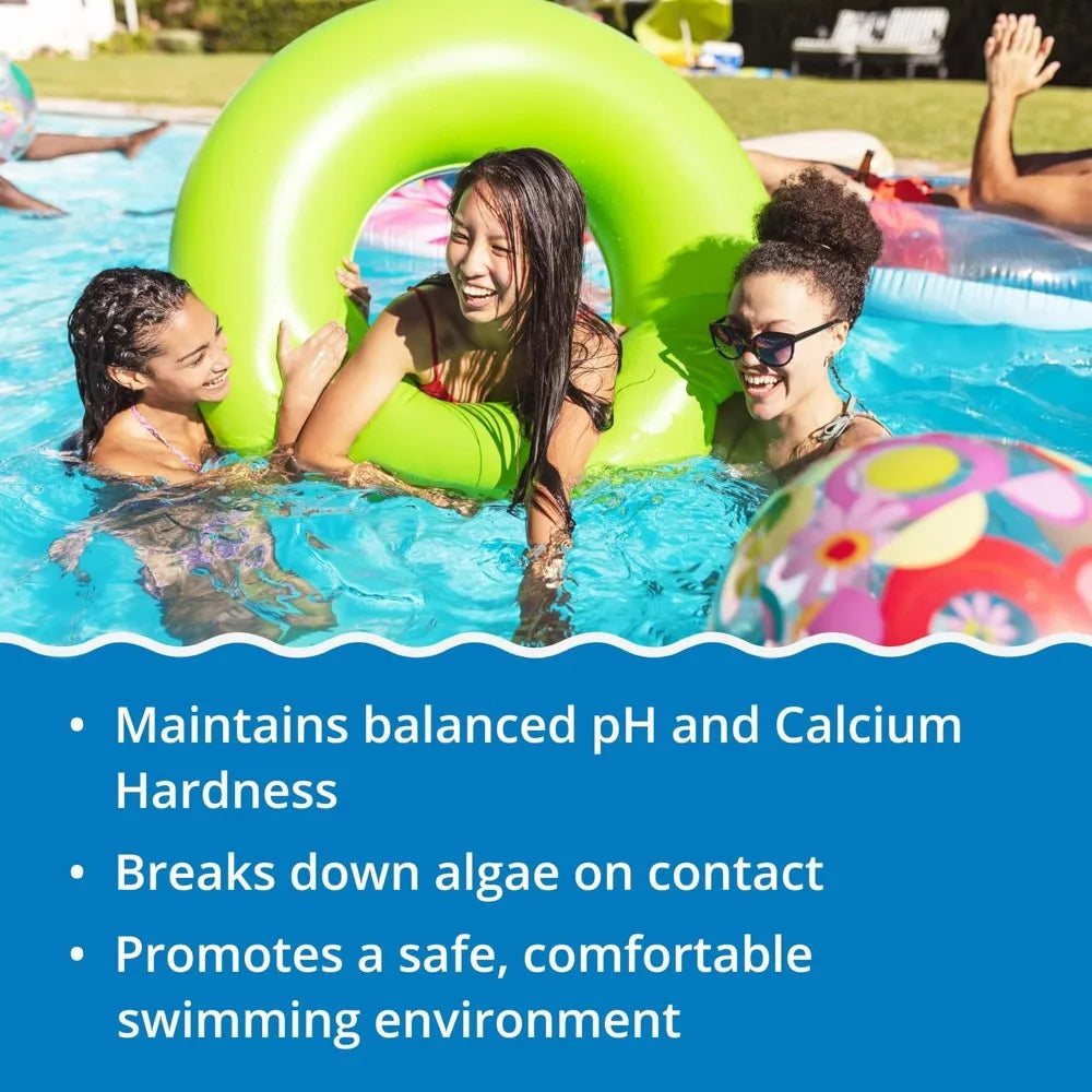 Cal-Hypo Granular Pool Shock Sanitizer for Clear Water, 6/12/24 Pack