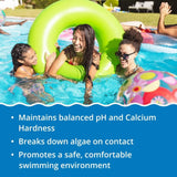Cal-Hypo Granular Pool Shock Sanitizer for Clear Water, 6/12/24 Pack