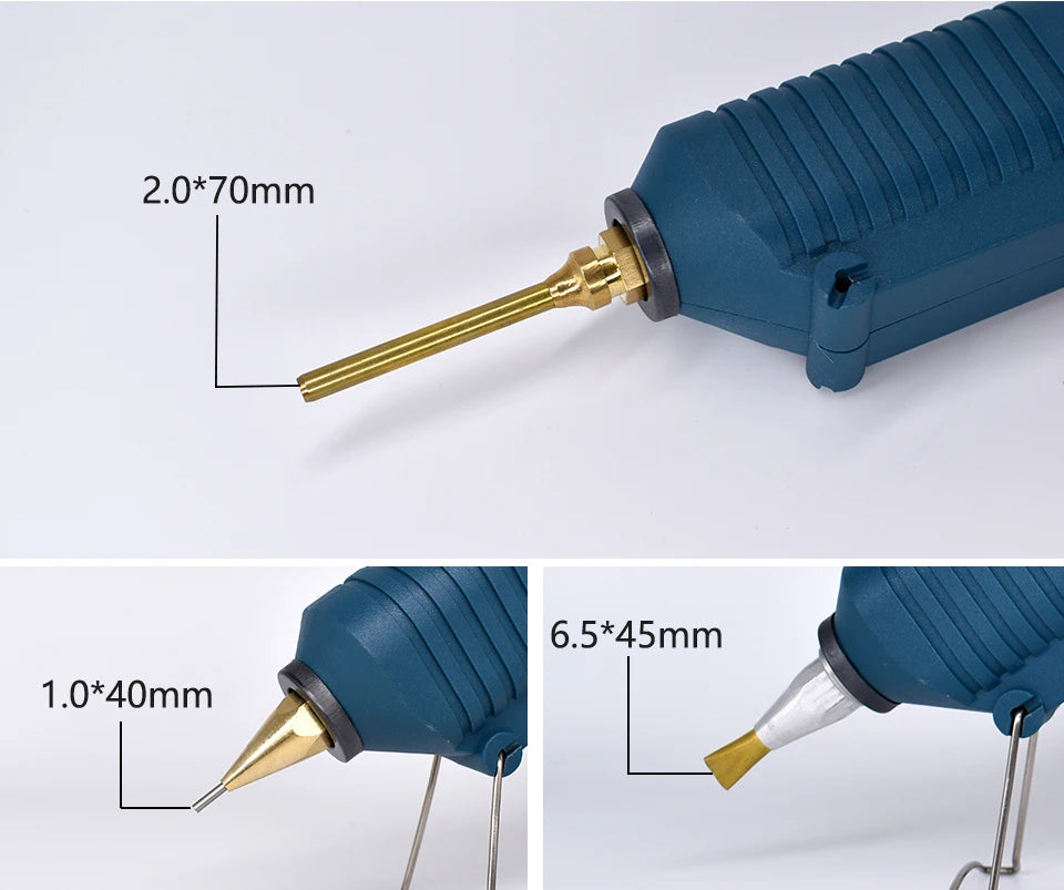 150W Hot Melt Glue Gun with Temperature Control for DIY Projects
