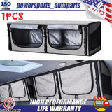 36" RV Soft-Sided Overhead Storage Cabinet with L Rail Tracks