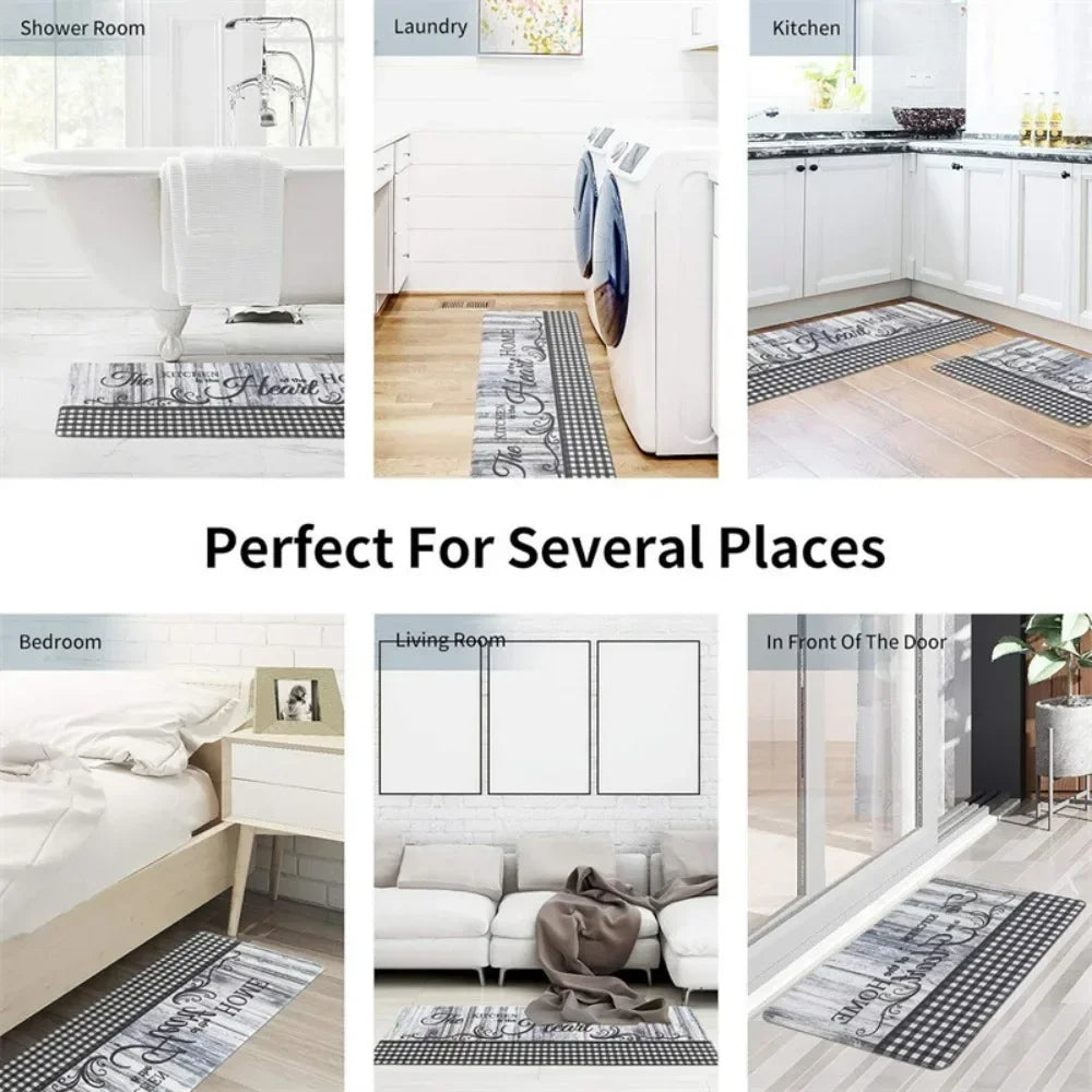 Creative Kitten Element Pattern Area Rug - Indoor Doormat for Home Decor