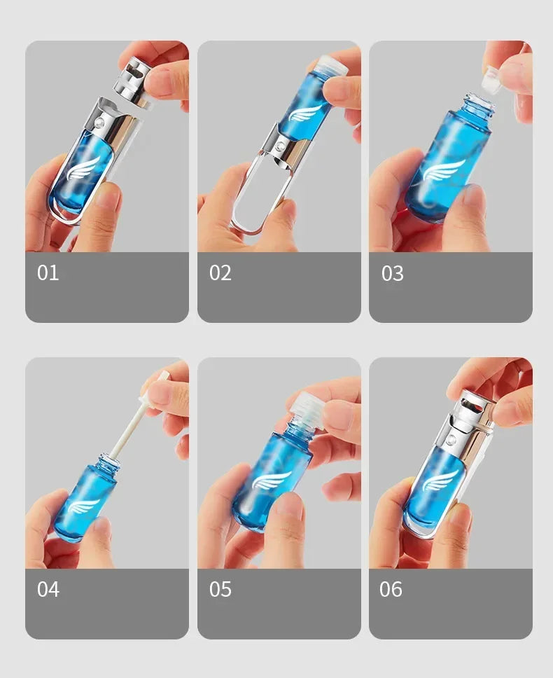 Car Air Freshener Magnetic Design Auto Accessories Interior Perfume