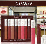 8pc Lip Gloss Set Matte Waterproof Highly Pigmented Nude Red Makeup