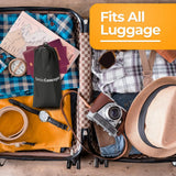 Portable Adjustable Leg Hammock for Airplane, Office, Car Travel Support