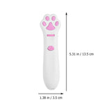 Laser Cat Teasing Stick LED Light Pointer Interactive Pet Toy for Cats & Dogs
