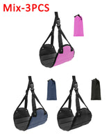 Portable Adjustable Leg Hammock for Airplane, Office, Car Travel Support