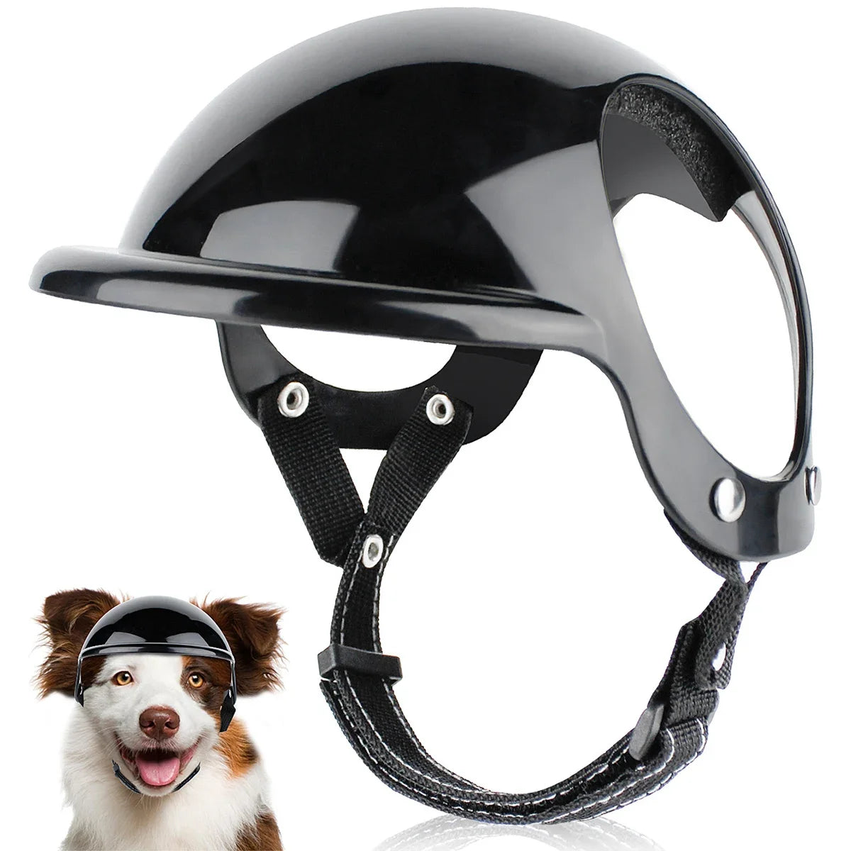 Pet Helmet Dog Cat Bicycle Motorcycle Safety Hat for Travel Protection