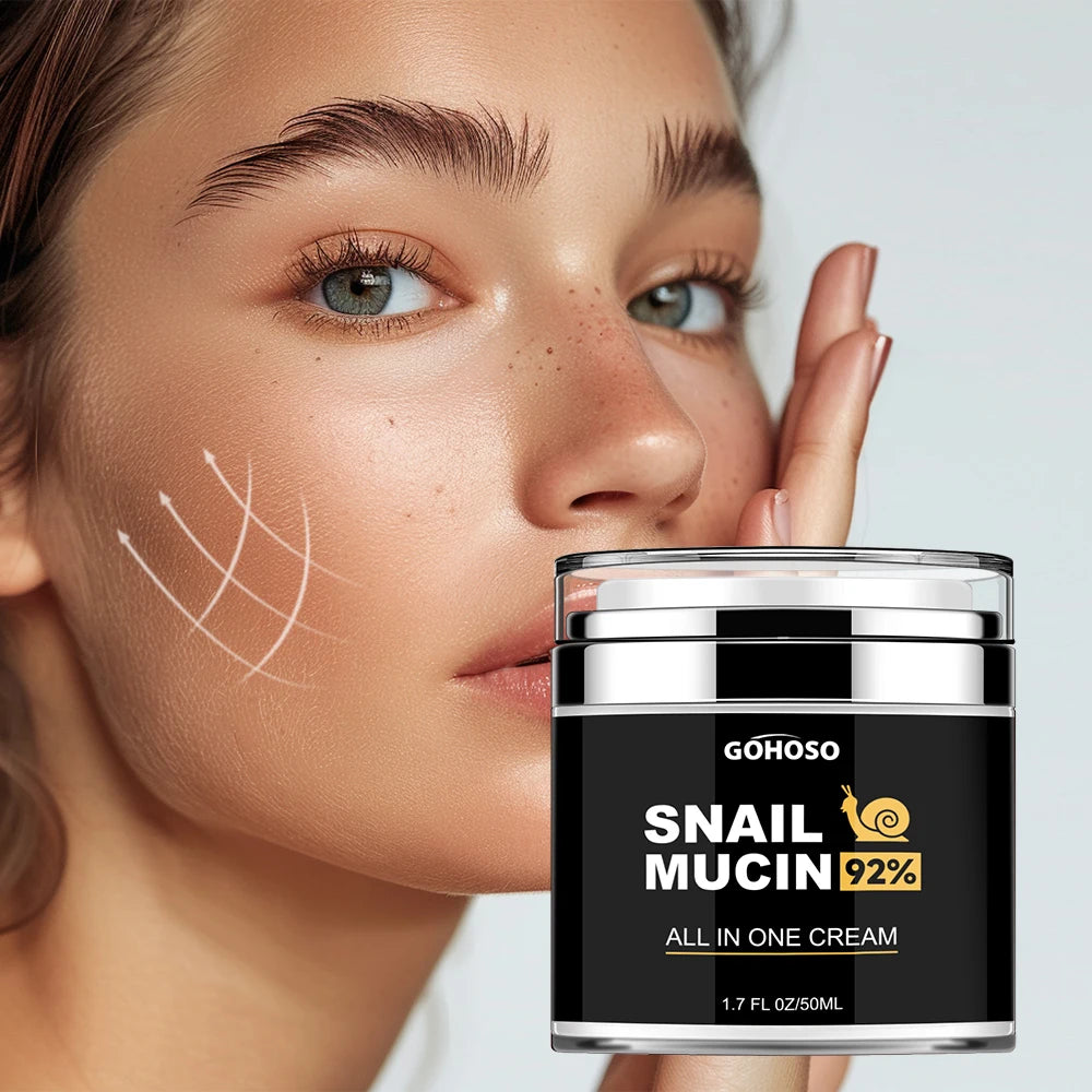 Snail Mucus Facial Cream 50ml Firming Anti-Aging Moisturizer