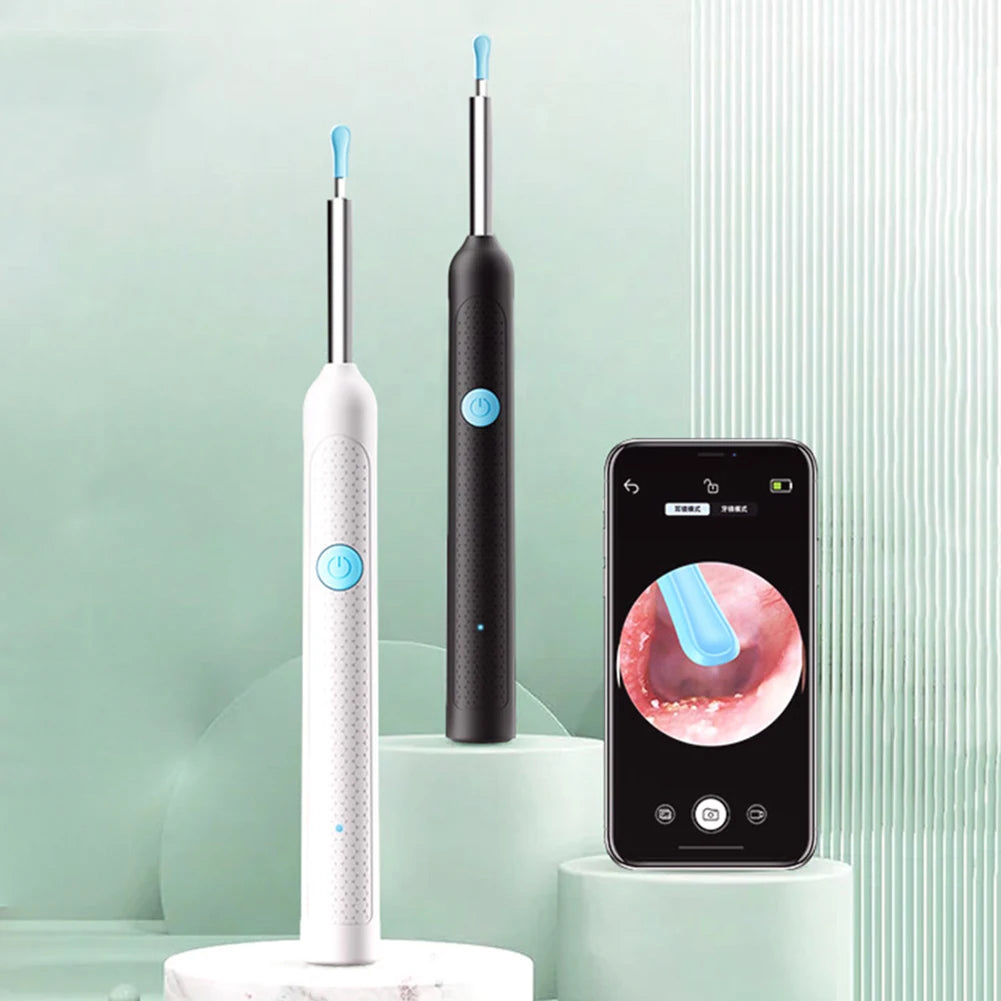 Smart Visual Wax Removal Tool with Camera Rechargeable Earpick Set