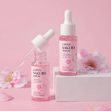 Sakura Face Fluid Essence Serum - Moisturizing Hyaluronic Acid 30ml