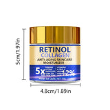 Retinol Collagen Face Cream 60g Anti-Aging Moisturizer with Hyaluronic Acid